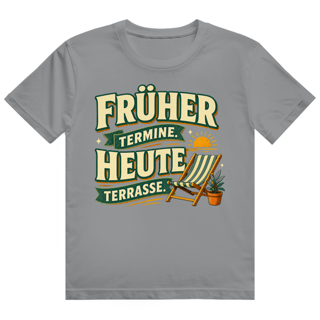 Früher Termine, jetzt Freizeit – Ruhestand-Shirt von GutGetroffen
