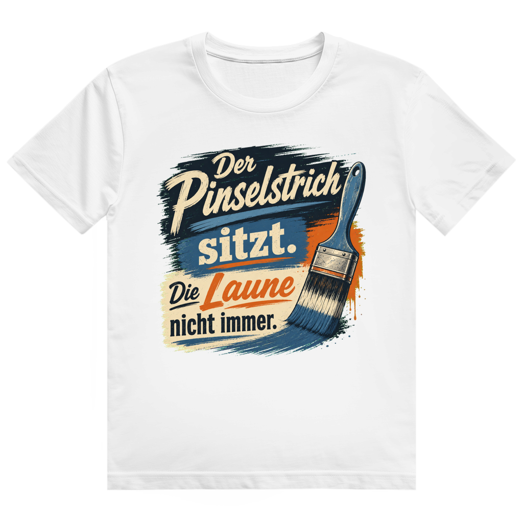 Der Pinselstrich Sitzt – Maler-Shirt von GutGetroffen