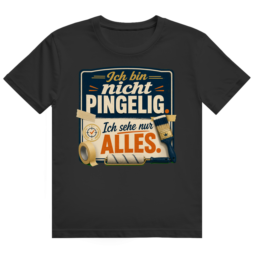 Beige Maler T-Shirt 'Ich Sehe Nur Alles' - Geschenk für Lackierer und Handwerker