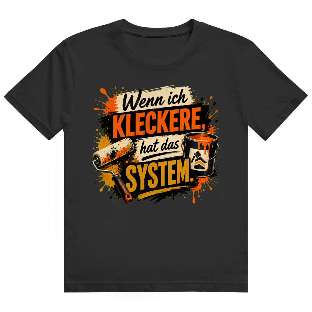 Kleckern Hat System – Maler-Shirt von GutGetroffen