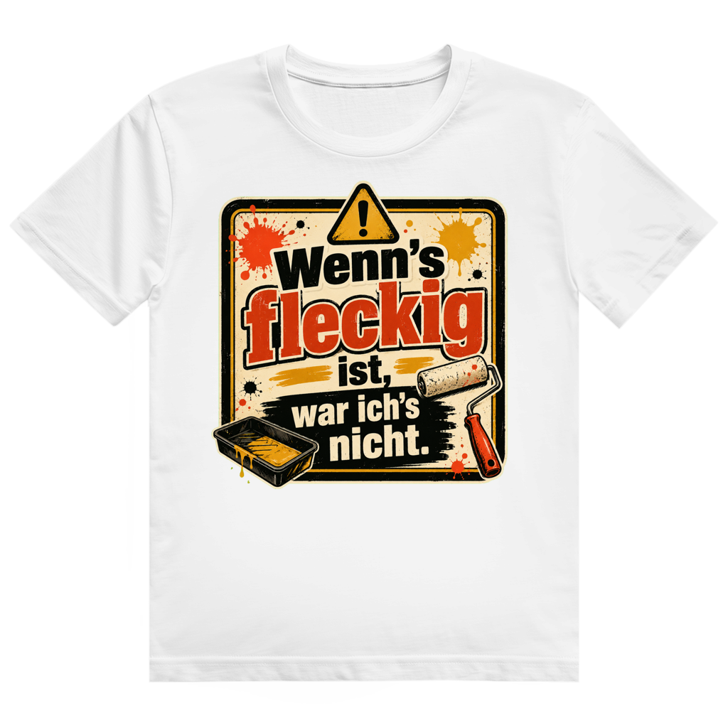 War Ich Nicht – Maler-Shirt von GutGetroffen