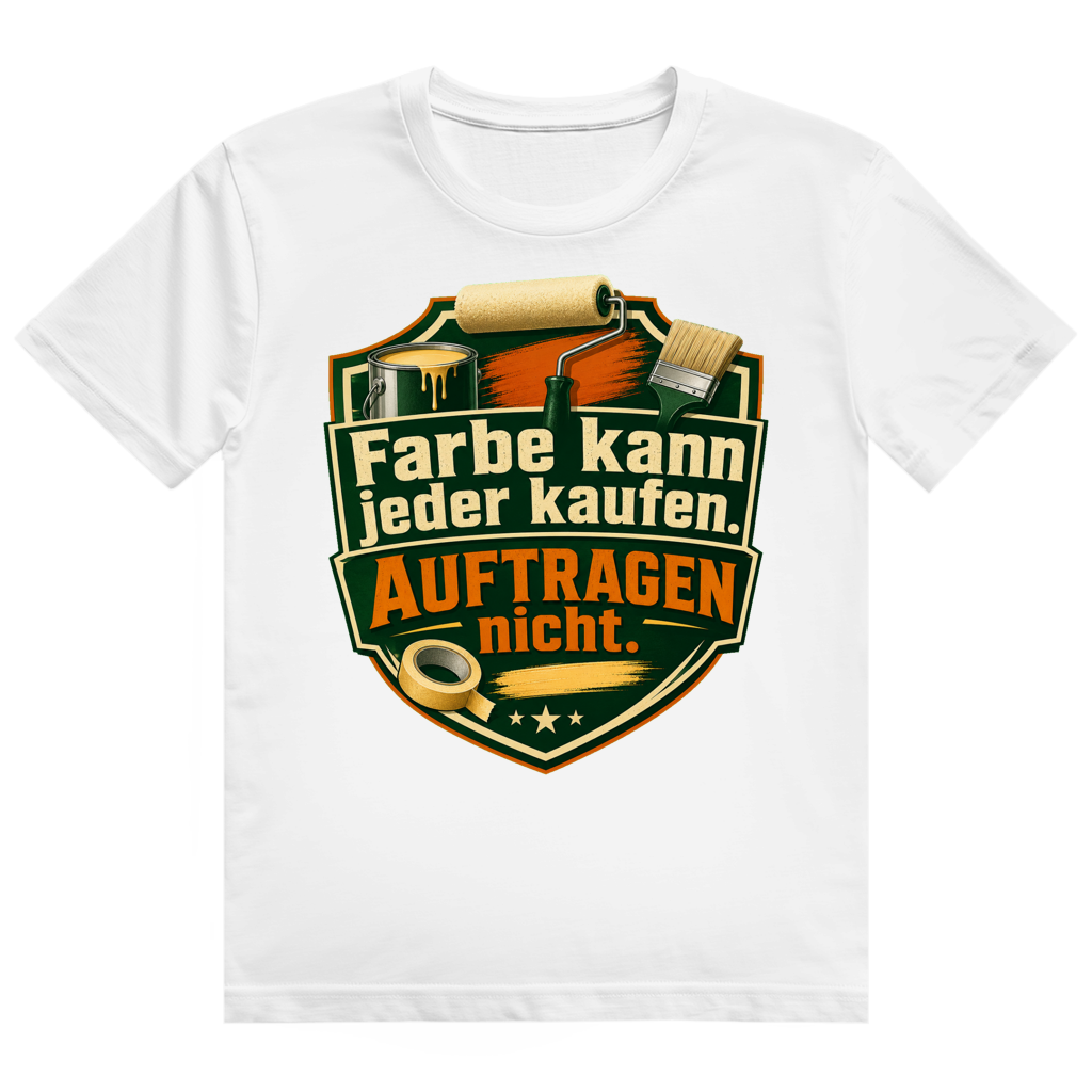 Auftragen Kann Nicht Jeder – Maler-Shirt von GutGetroffen