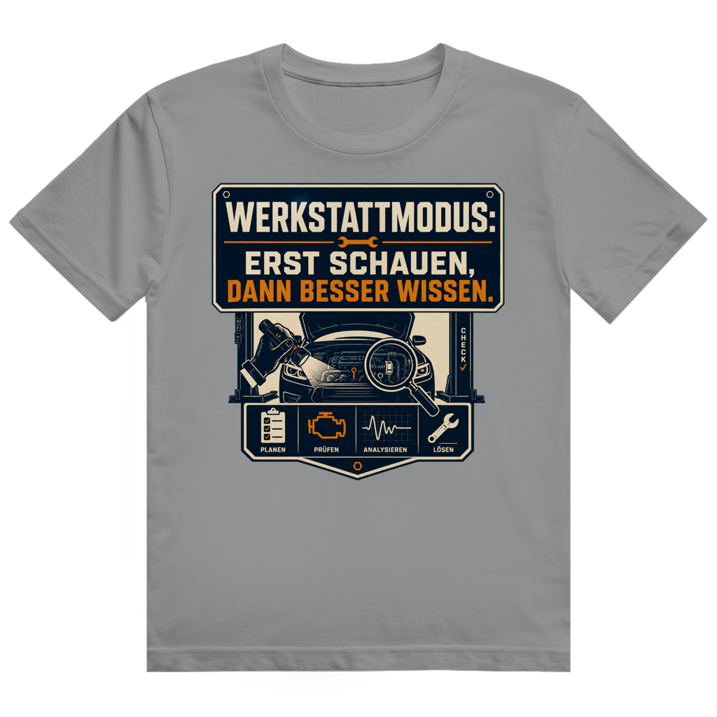 Werkstattmodus – Kfz-Mechaniker-Shirt von GutGetroffen