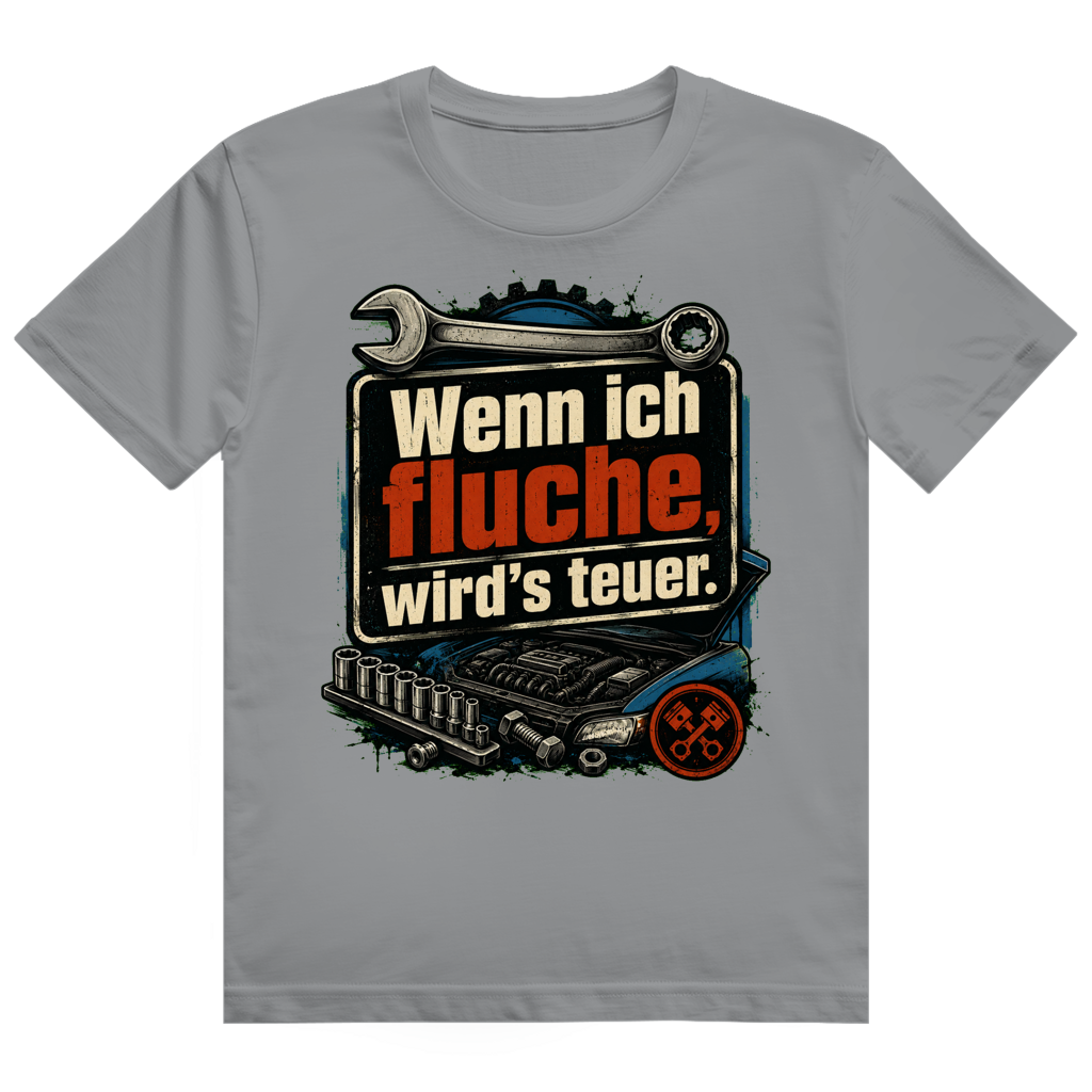 Fluchen Wird Teuer – Kfz-Mechaniker-Shirt von GutGetroffen