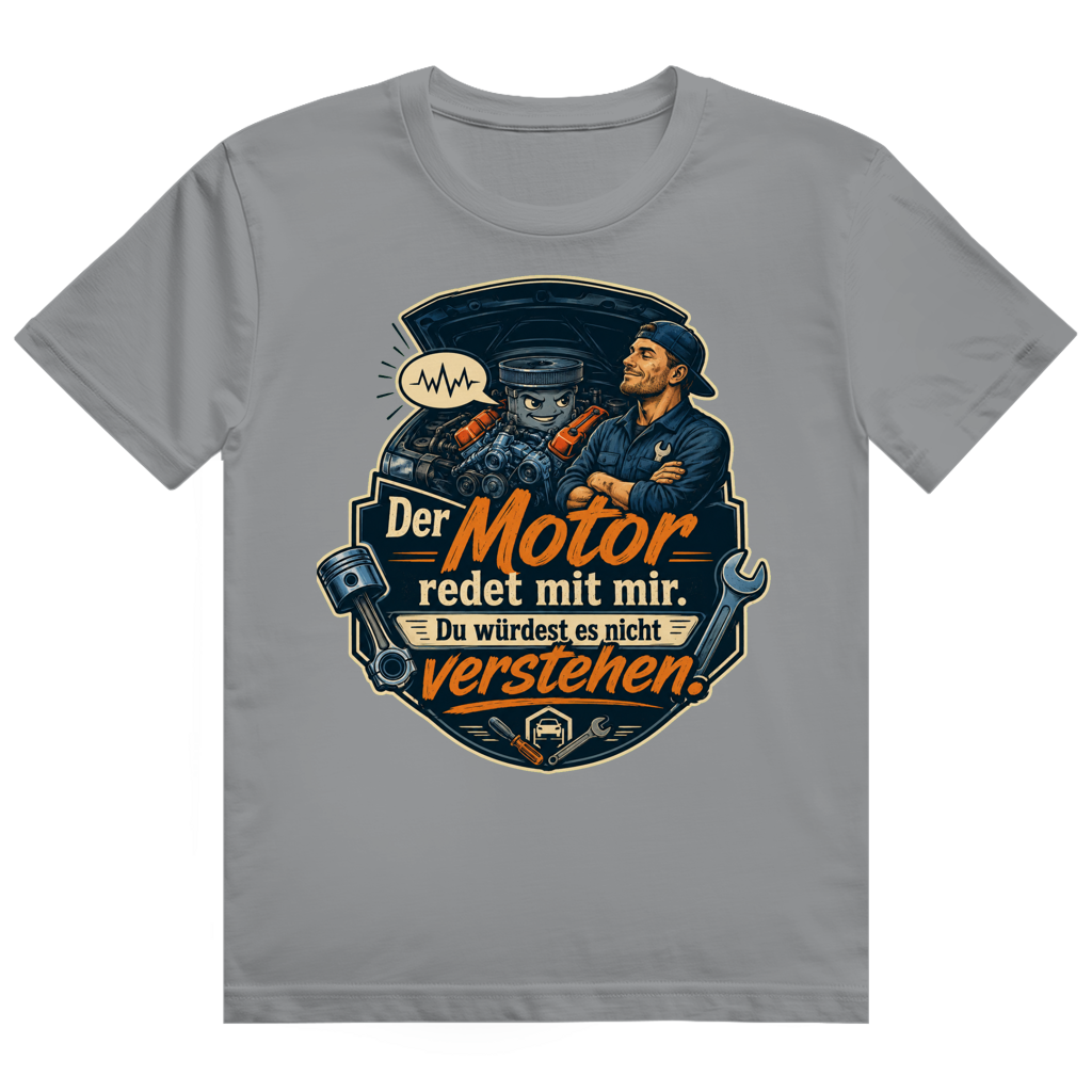 Der Motor Redet Mit Mir – Kfz-Mechaniker-Shirt von GutGetroffen