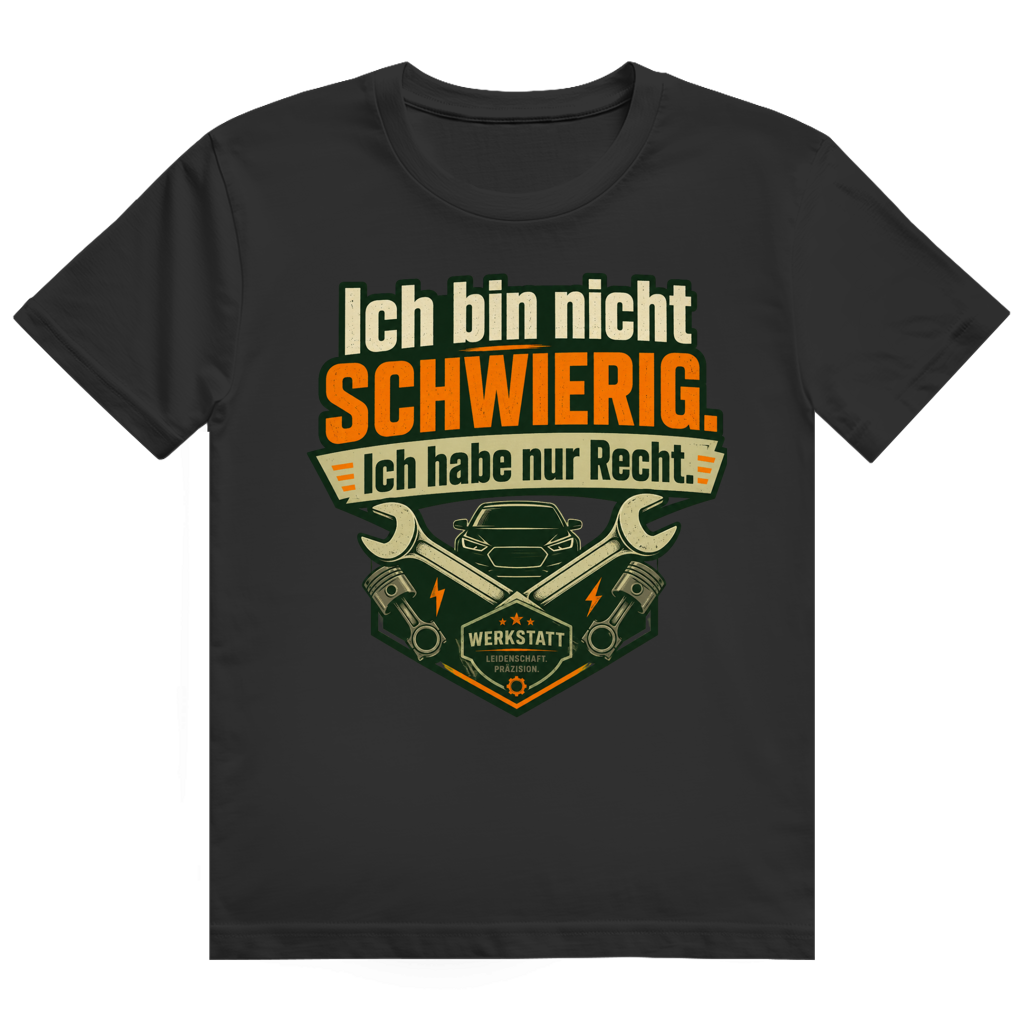 Ich Habe Nur Recht – Kfz-Mechaniker-Shirt von GutGetroffen