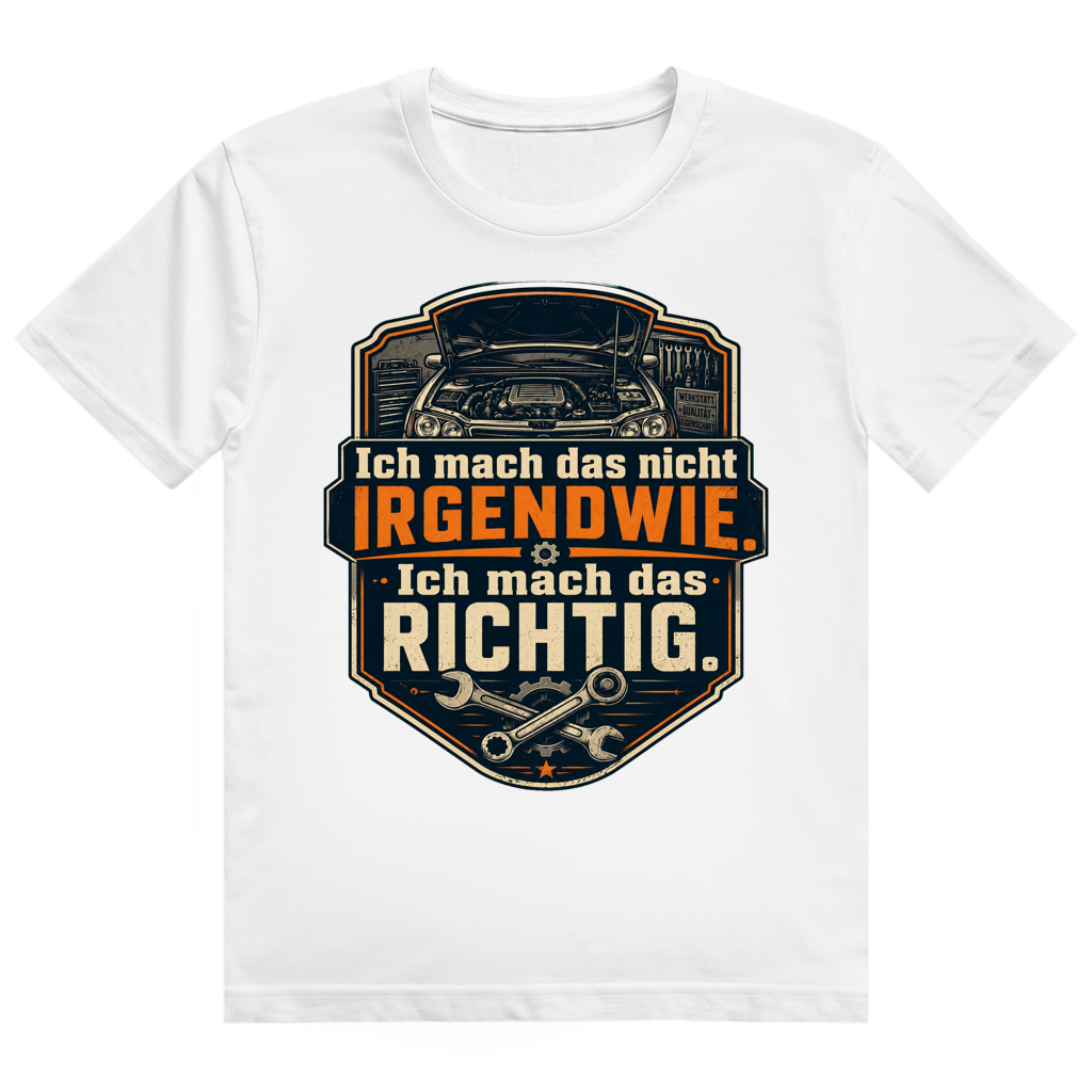 Richtig – Kfz-Mechaniker-Shirt von GutGetroffen