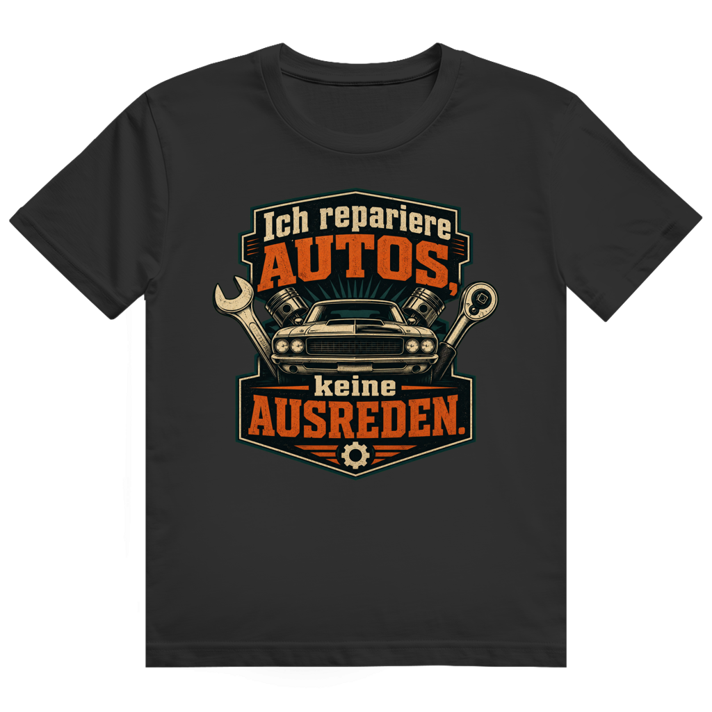 Keine Ausreden – Kfz-Mechaniker-Shirt von GutGetroffen