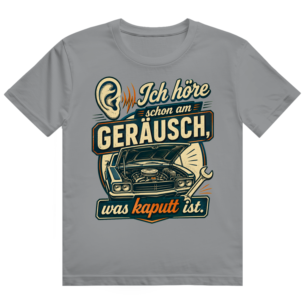 Höre Was Kaputt Ist – Kfz-Mechaniker-Shirt von GutGetroffen