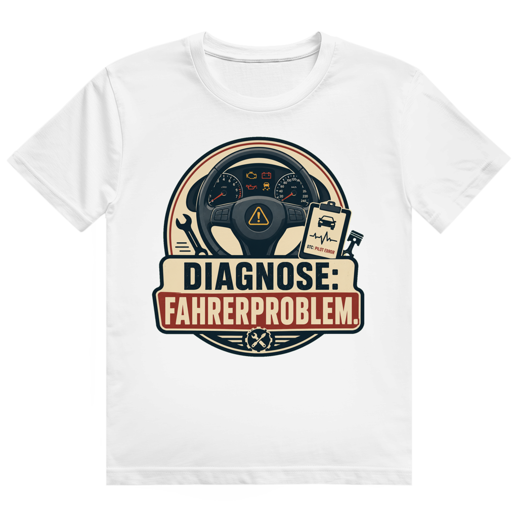 Fahrerproblem – Kfz-Mechaniker-Shirt von GutGetroffen