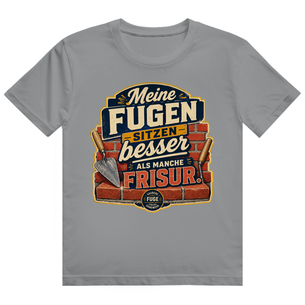 Bessere Fugen Als Frisur – Bau-Shirt von GutGetroffen