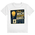 Ohne Mich Bleibt's Dunkel – Elektriker-Shirt von GutGetroffen