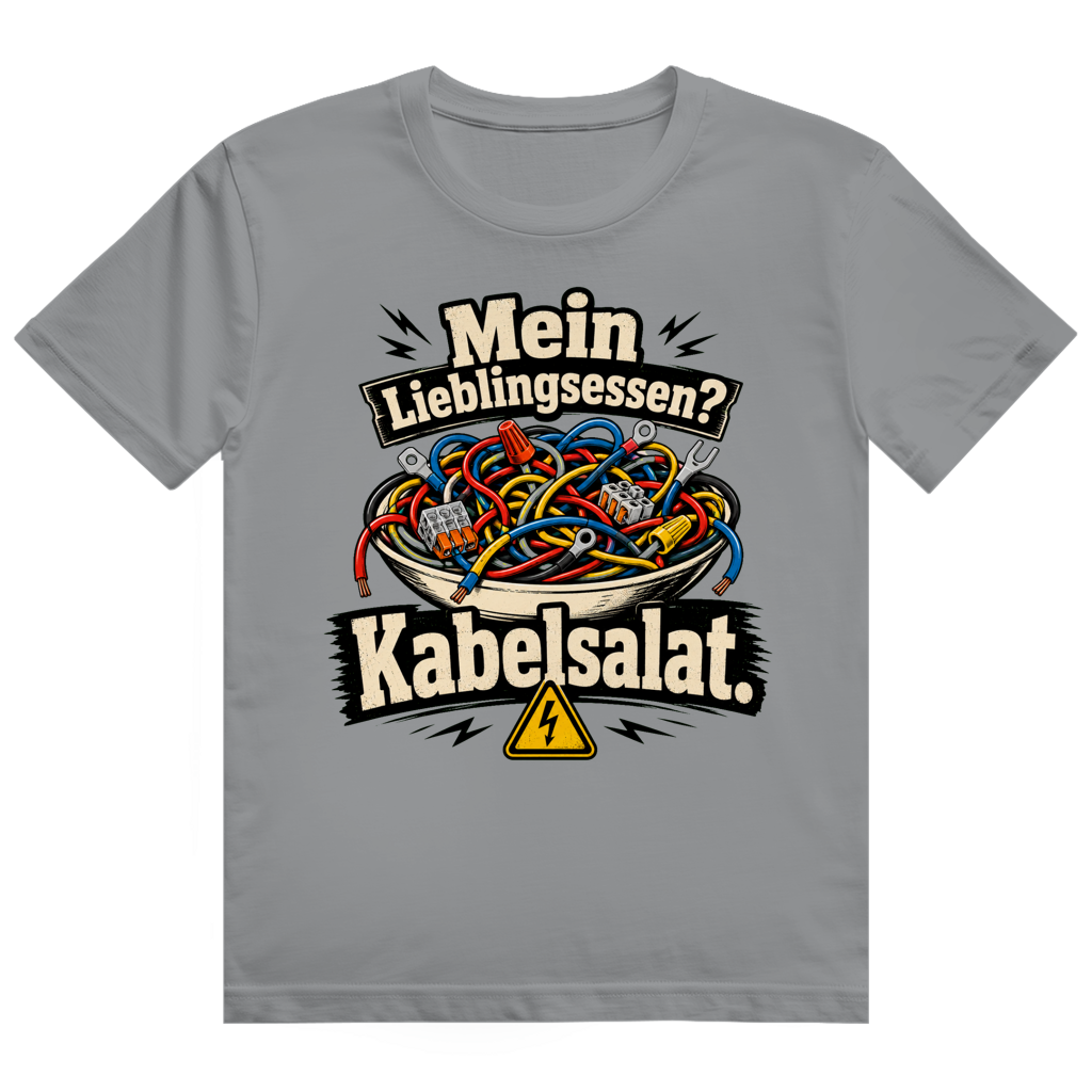 Mein Lieblingsessen: Kabelsalat – Elektriker-Shirt von GutGetroffen