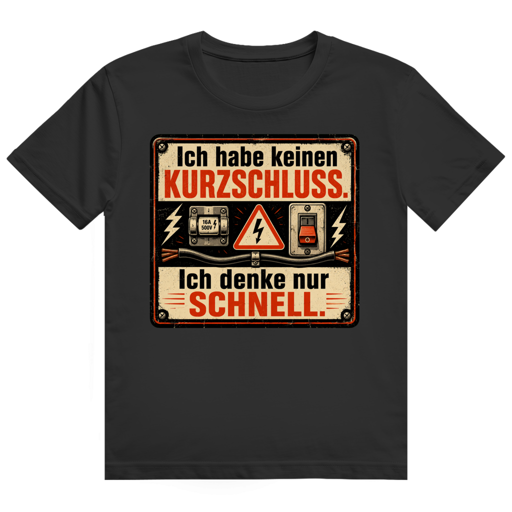 Ich Denke Nur Schnell – Elektriker-Shirt von GutGetroffen