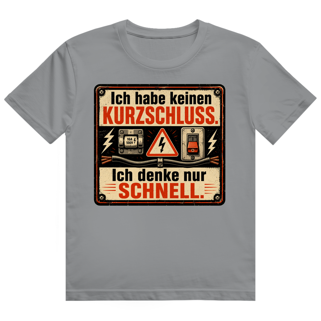Ich Denke Nur Schnell – Elektriker-Shirt von GutGetroffen