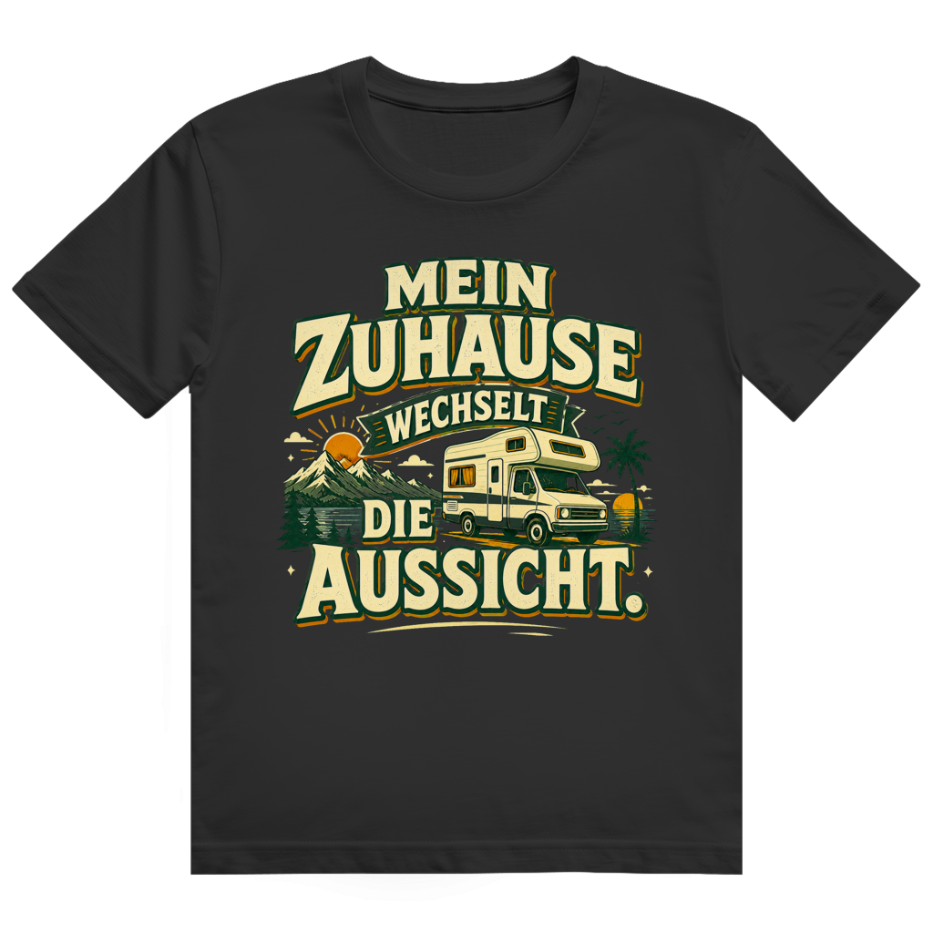 Mein Zuhause Wechselt Die Aussicht – Camper-Shirt von GutGetroffen