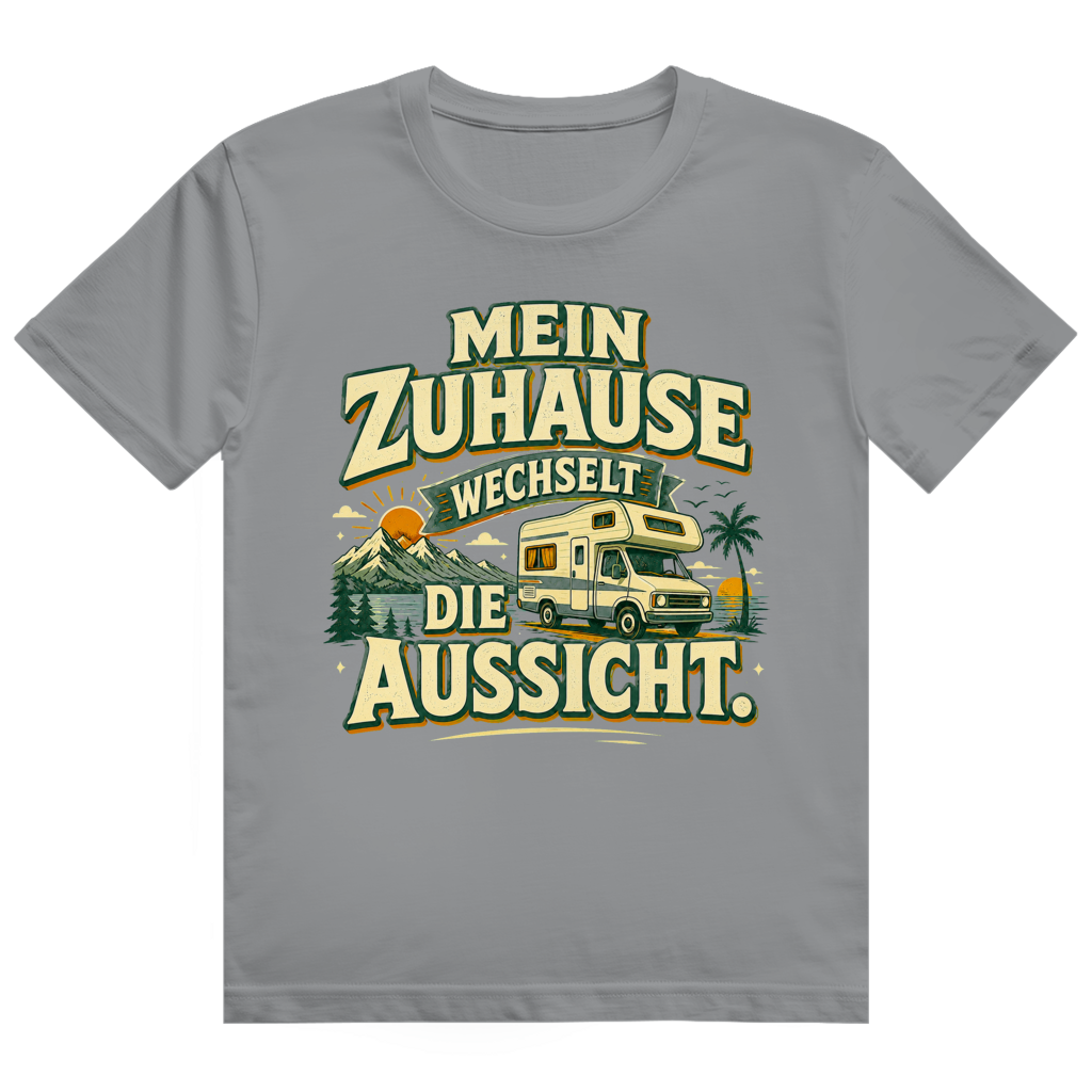 Mein Zuhause Wechselt Die Aussicht – Camper-Shirt von GutGetroffen