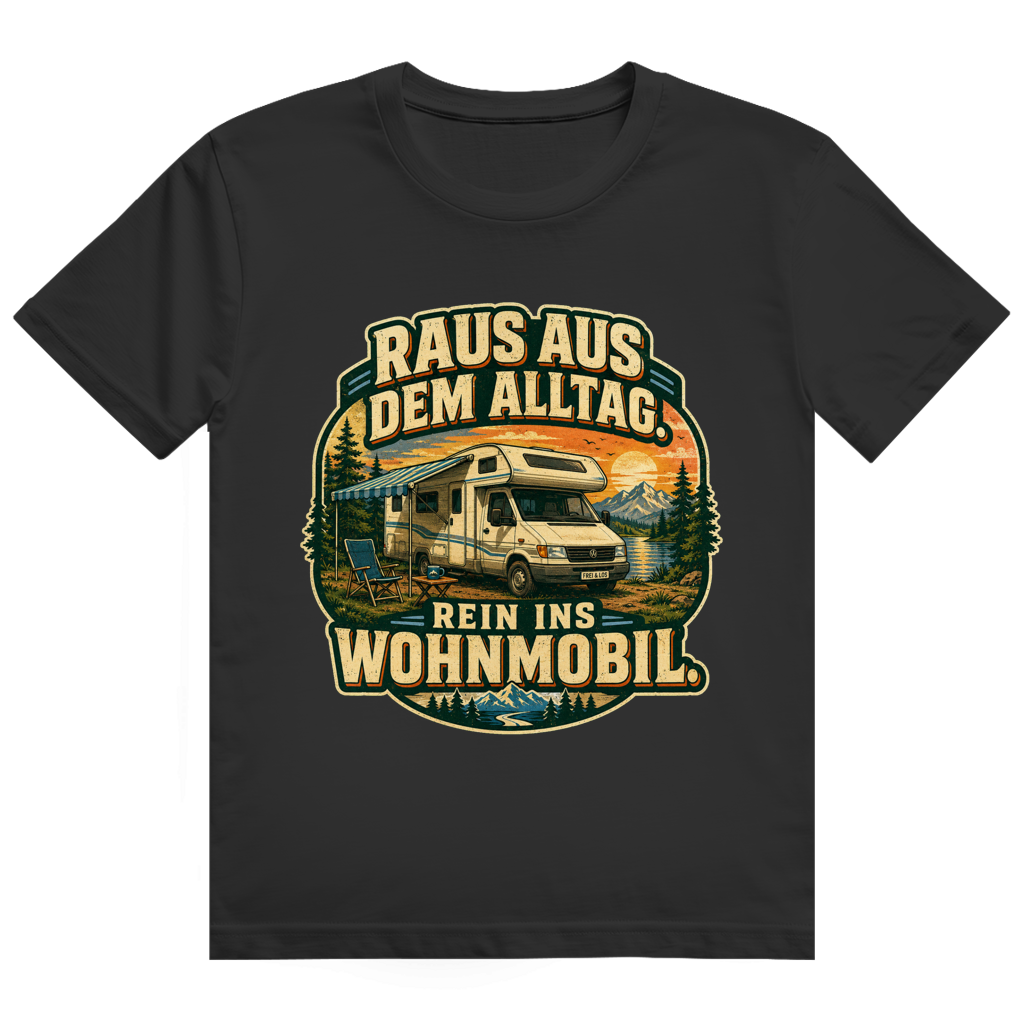 Raus Aus Dem Alltag – Camper-Shirt von GutGetroffen