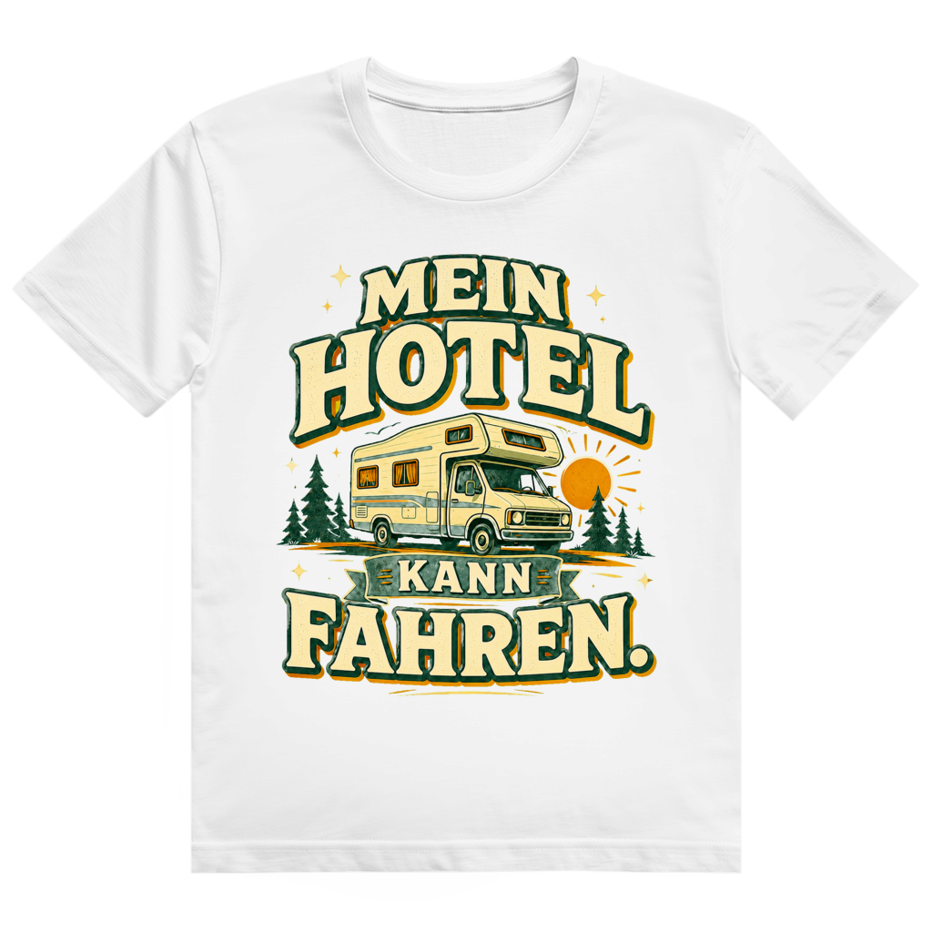 Mein Hotel kann fahren – Camper-Shirt von GutGetroffen