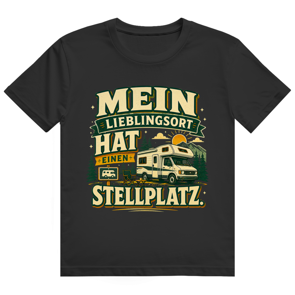 Mein Lieblingsort Hat Einen Stellplatz – Camper-Shirt von GutGetroffen