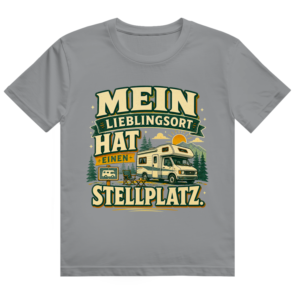 Mein Lieblingsort Hat Einen Stellplatz – Camper-Shirt von GutGetroffen