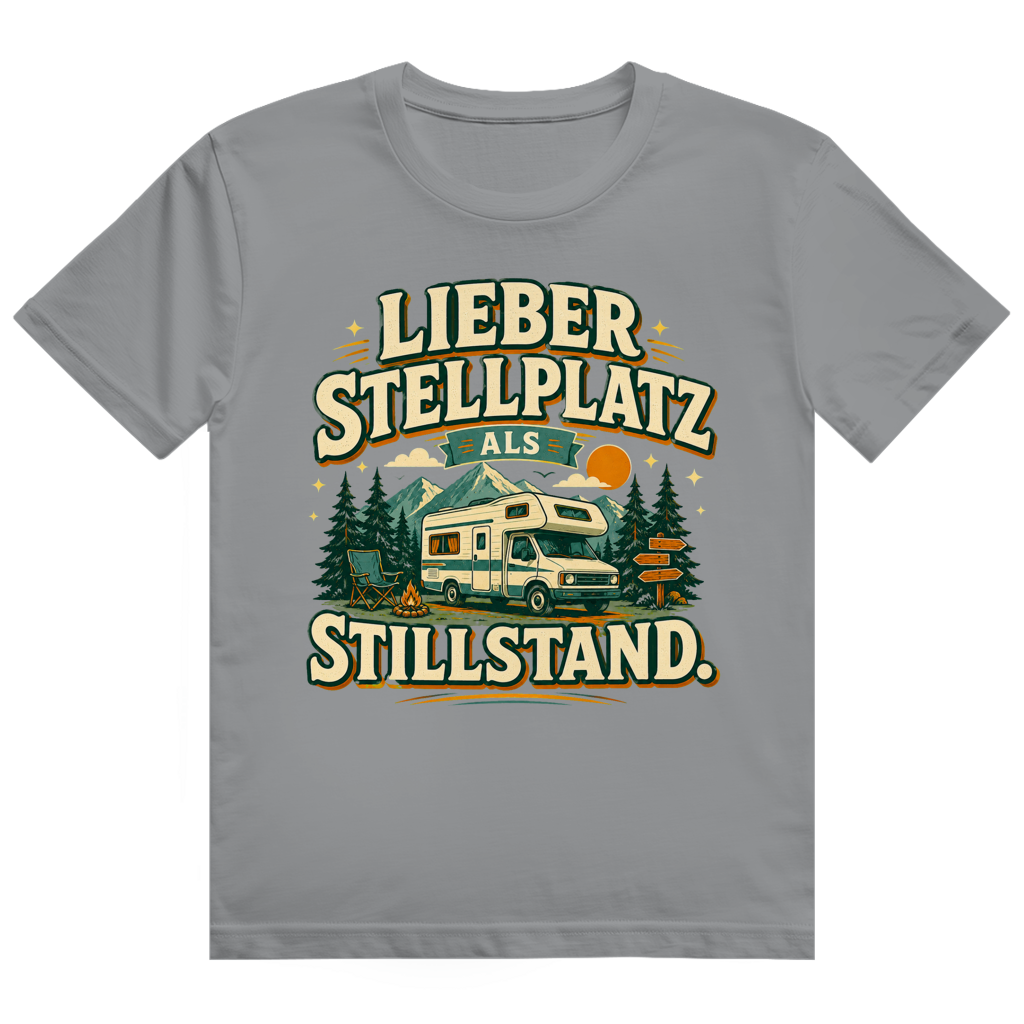 Lieber Stellplatz Als Stillstand – Camper-Shirt von GutGetroffen