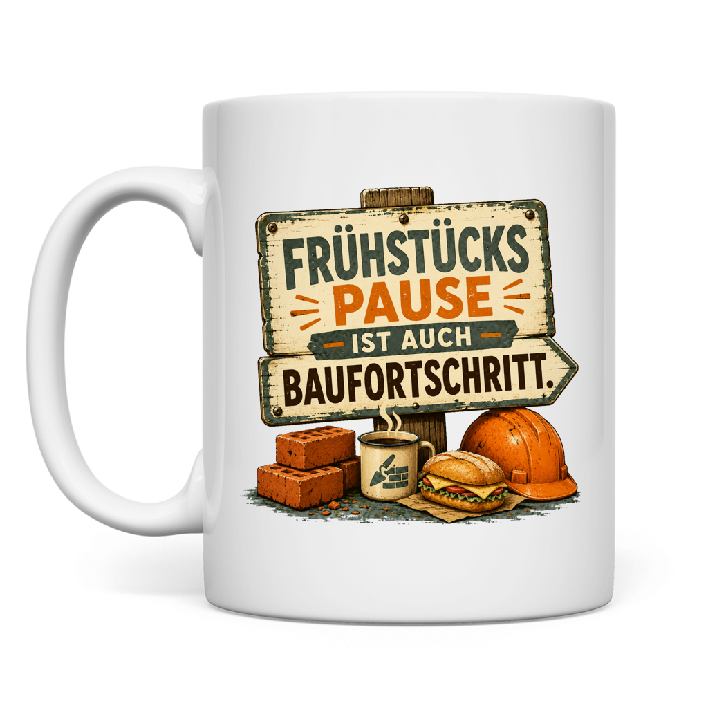 Tasse Frühstückspause – Tasse von GutGetroffen