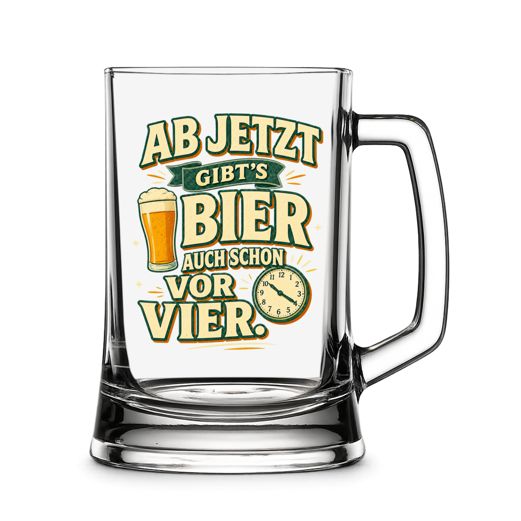 Bierkrug Bier vor Vier – Bierkrug von GutGetroffen