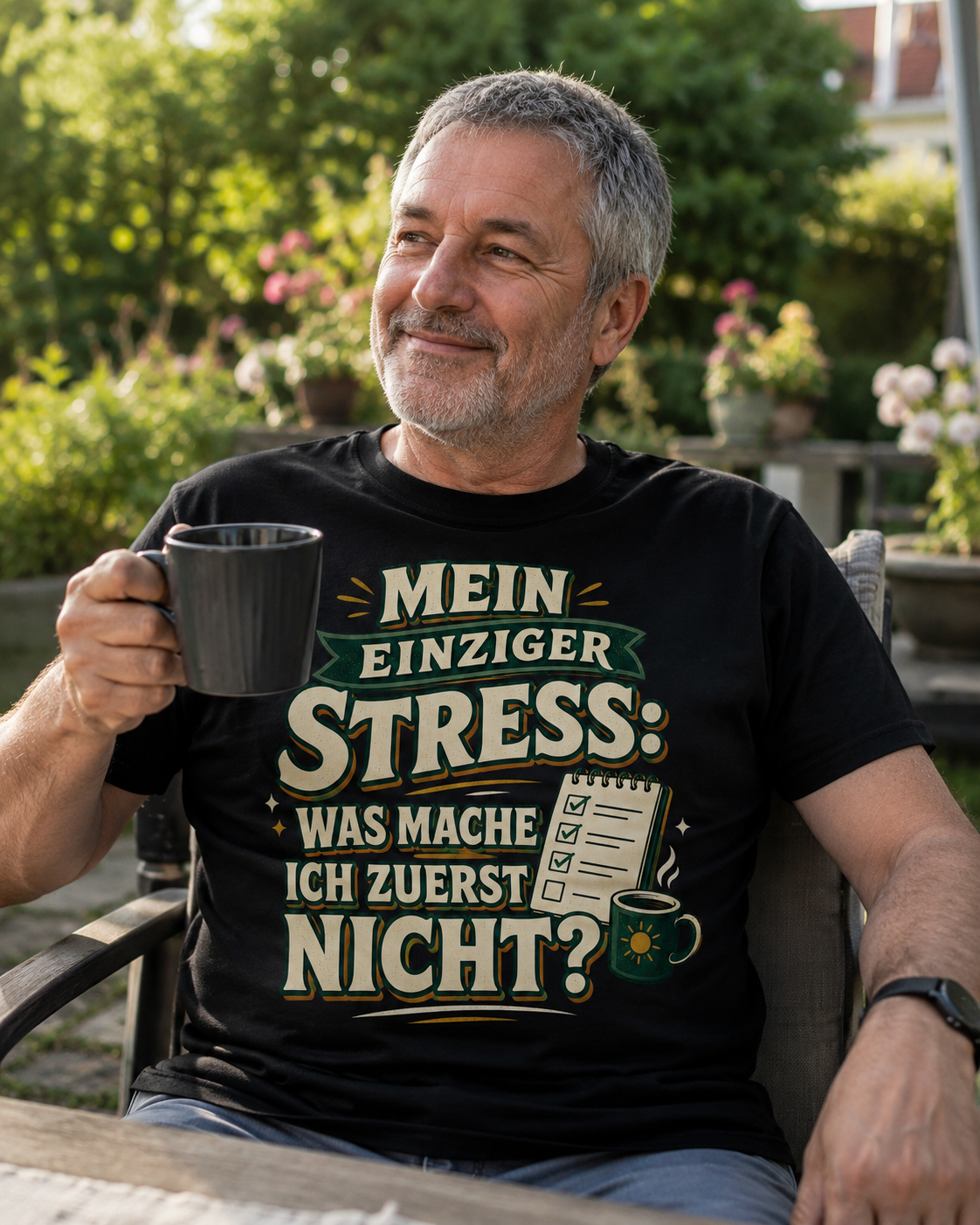 Einziger Stress – Lifestyle-Foto